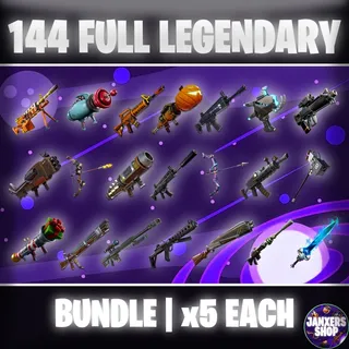 Bundle | 105x 144 GR Weapons | Fortnite STW