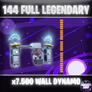 7.5k 144 GR | Wall Dynamo | Fortnite STW 