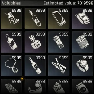 Valuables 9999x (Money)