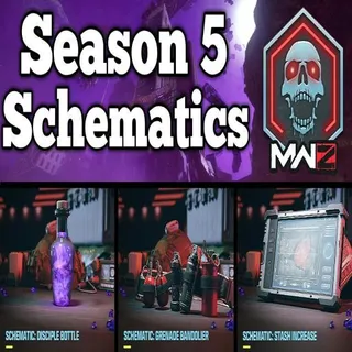 Season 5 new Schematics MW3 MWZ