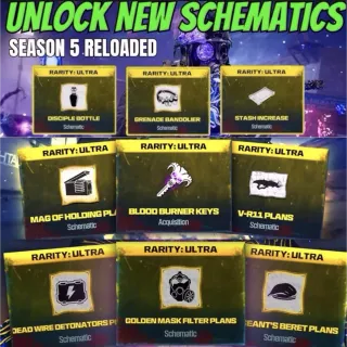 MW3 SEASON 2 & 3 & 5 SCHEMATICS