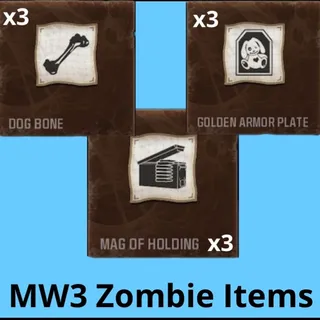 MW3 Zombie Items 