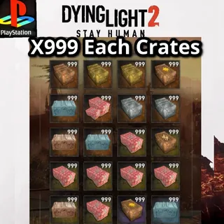 Dying light 2 20 Crates/Presents x999