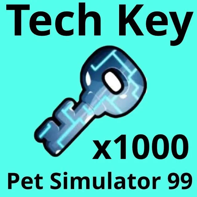 PS99 X1000 Tech Key - Roblox Game Items - Gameflip