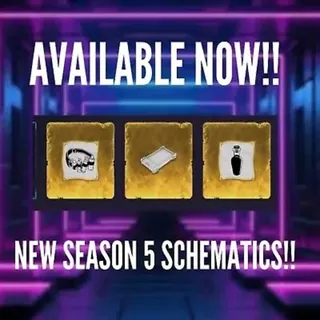 NEW Season 5 Schematics