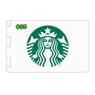 $35.00 Starbucks