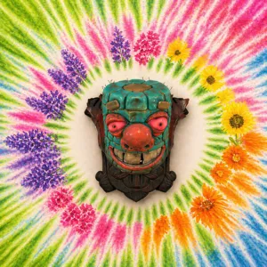 Fasnacht glowing CornCob