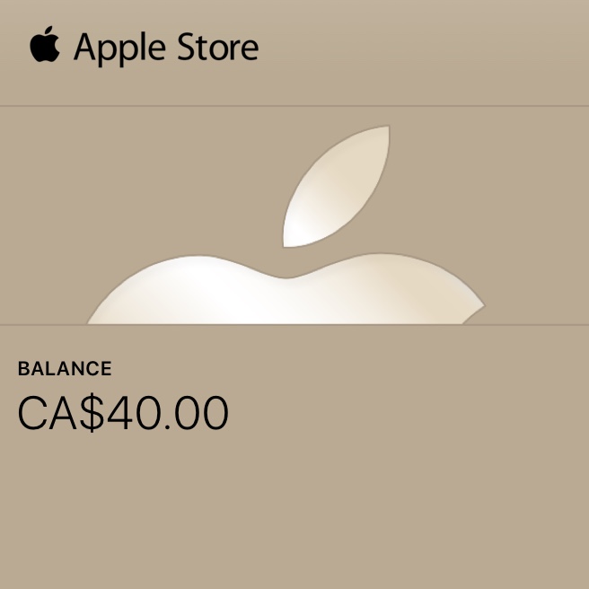 Apple Gift Card - Apple (CA)