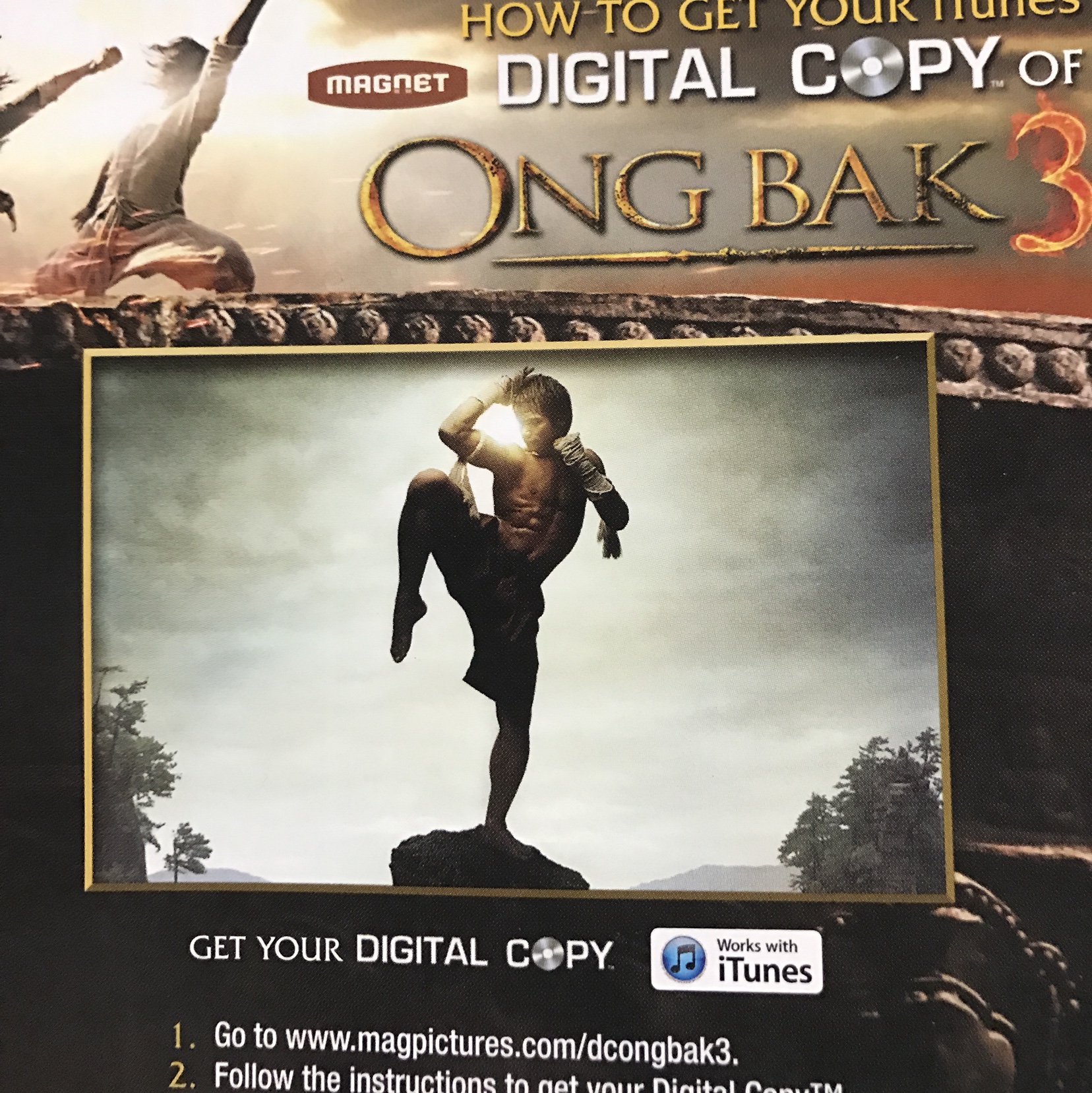 Ong Bak 3 HD digital download iTunes us only - Digital Movies - Gameflip
