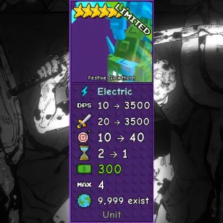 FESTIVE GLOWTHORN GARDEN TOWER DEFENSE