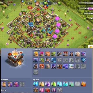 CLASH OF CLANS ACCOUNT TH11