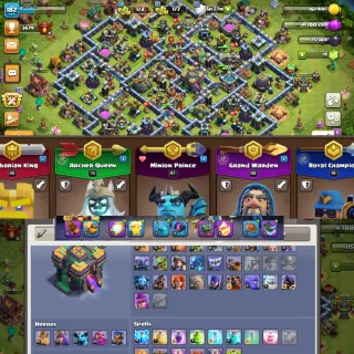 🗡CLASH OF CLANS ACCOUNT  + 🗡BRAWL STARS + 🗡CLASH ROYALE