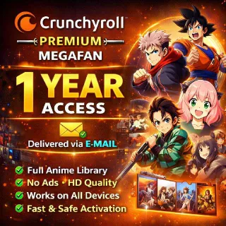 Crunchyroll Premium 12 Months |
