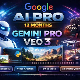 Google AI Pro 12 Months | Gemini Pro+Veo3