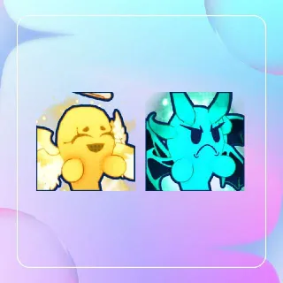 Shiny Angelic/Demonic Ghost Spirit BGSI