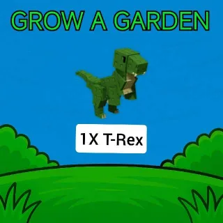 3X T-Rex (Trex) Grow A Garden - GAG