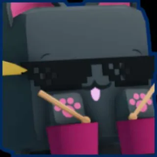 Shiny Mythic XL Giant Bongo Kitty BGSI