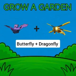 Butterfly + Dragonfly Grow A Garden GAG