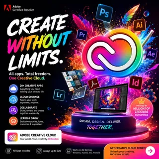 ADOBE CREATIVE CLOUD PRO 4 MONTHS