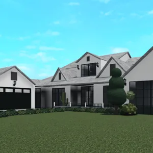 bloxburg modern farmhous