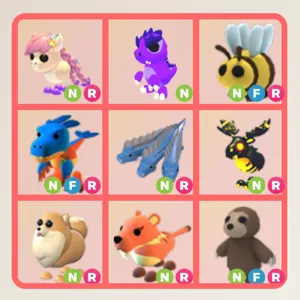 adopt me potted neons