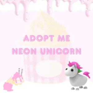adopt me neon unicorn