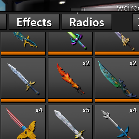 Weapon Dragon Breath Exotic In Game Items Gameflip - knife values assassin roblox