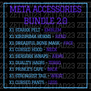 Meta Accessories Bundle - Type Soul