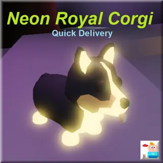 Neon Royal Corgi