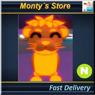 Neon Lion Cub