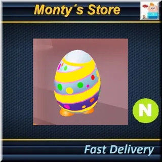 NEON STRIPED EGGY 