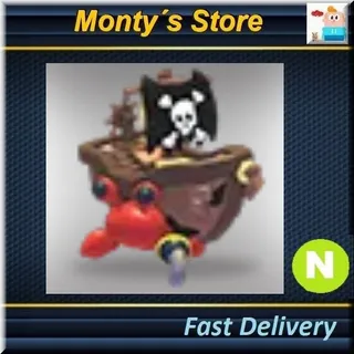 Neon Pirate Hermit Crab