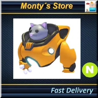 Neon Mecha Meow