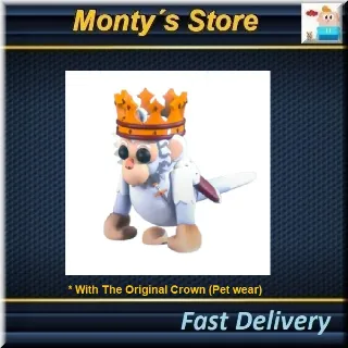 Royal Capuchin Monkey  + Crown