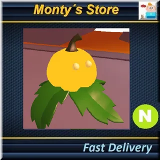 Neon Pumpkin Friend