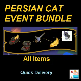 Bundle | Persian Cat Event Items