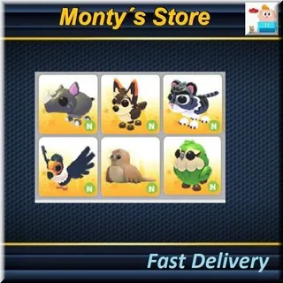 Endangered Neon 6X Cheap Pack