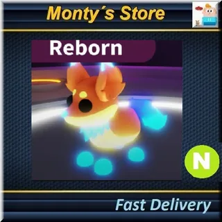 Neon Flaming Fox