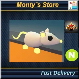 Neon Golden Rat - No Potion