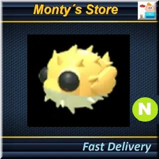 Neon Puffer Fish