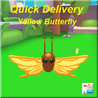 Pet | Yellow Butterfly