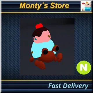 Neon Ice Cream Hermit Crab