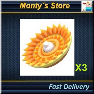 Flaming Zebra Bait X3