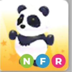 Neon giant panda