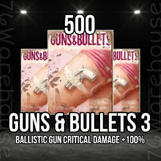 Guns Bullets 3