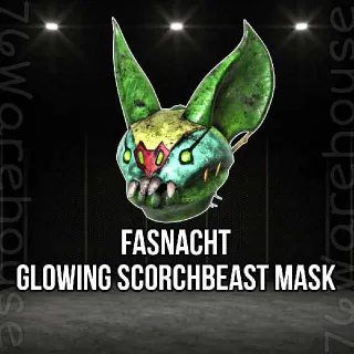 Fasnacht Glowing Scorchbeast Mask