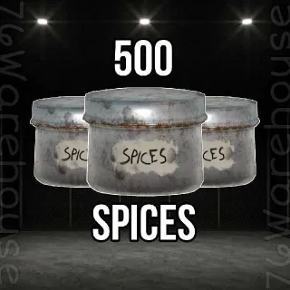 500 Spices