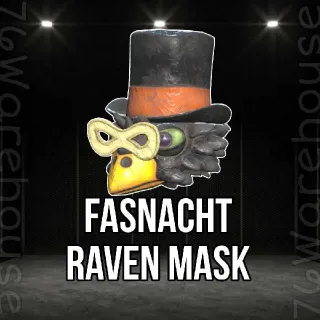 Fasnacht Raven Mask