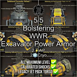 Bolstering Excavator