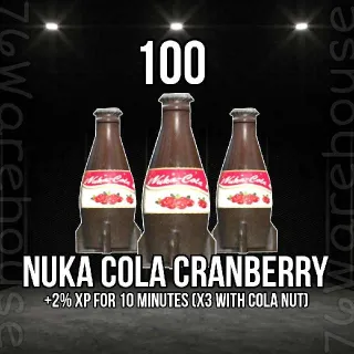 100 Nuka Cola Cranberry